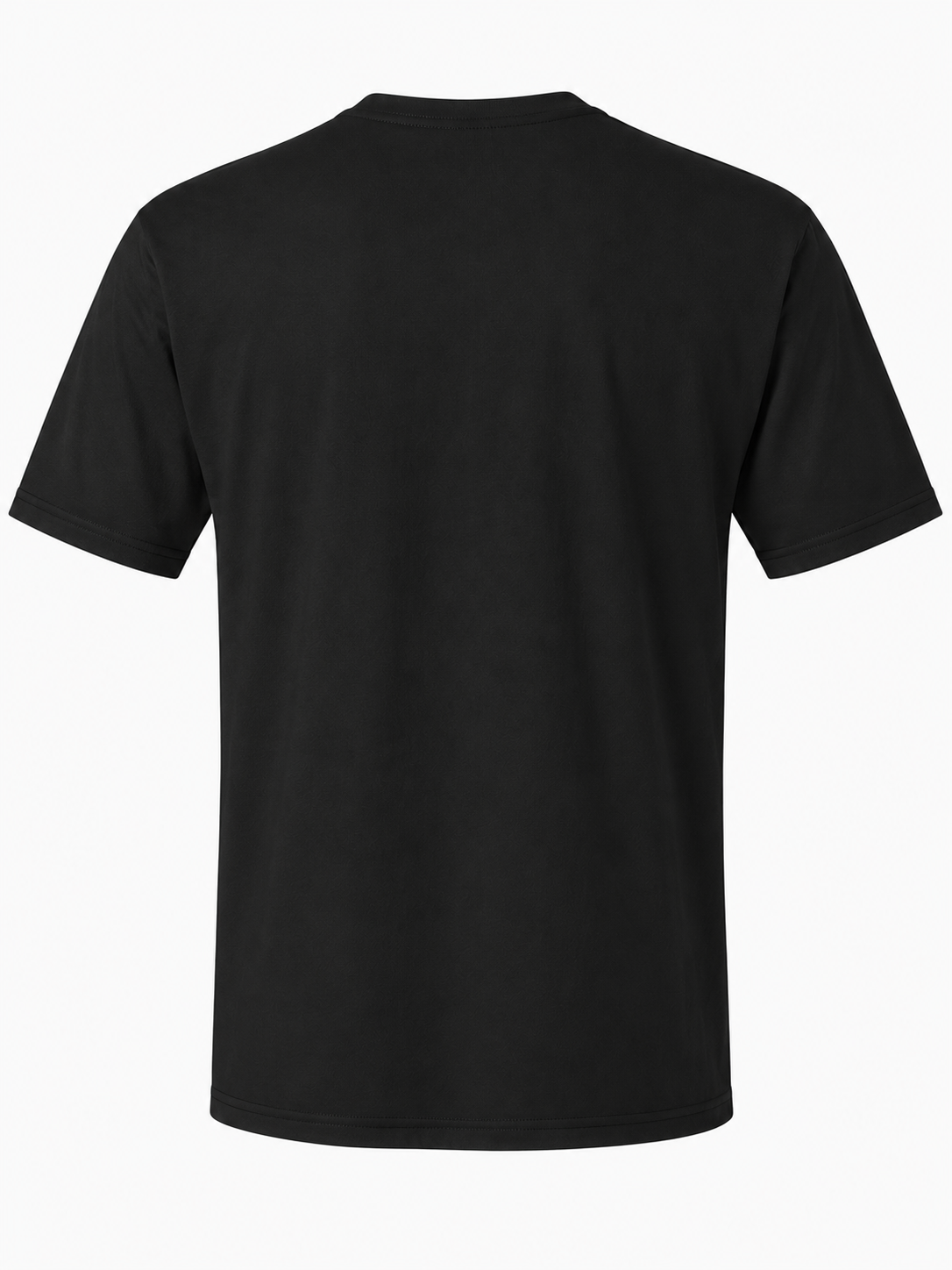 Black T-Shirt Back