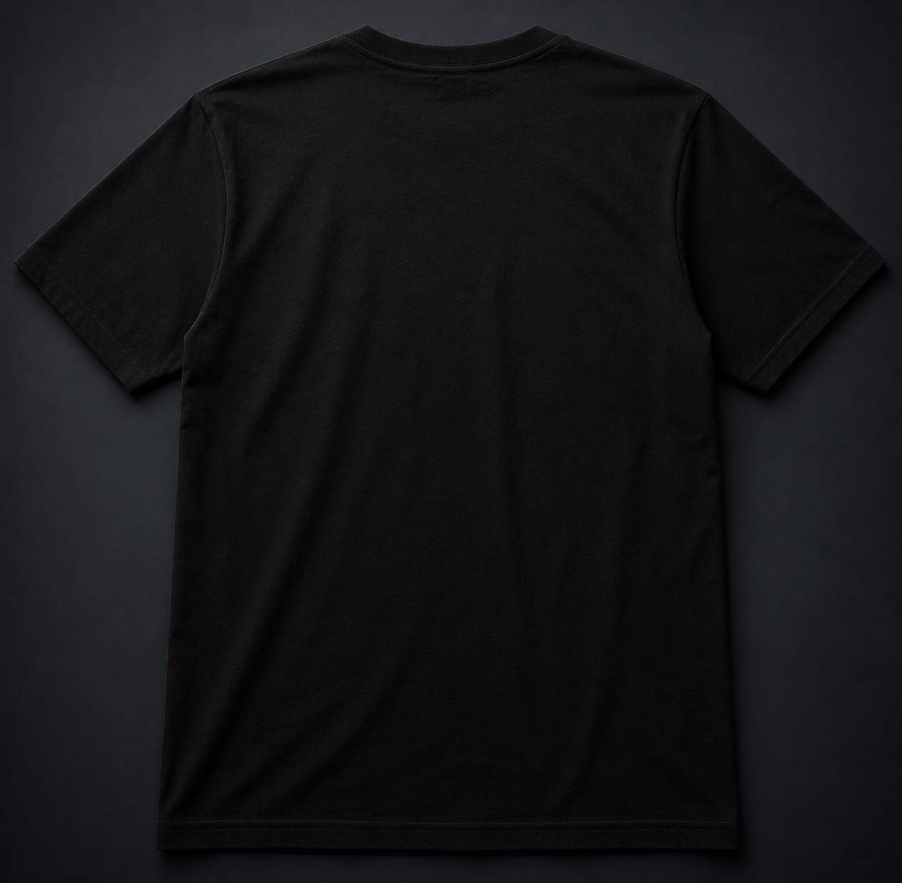 Black T-Shirt Back