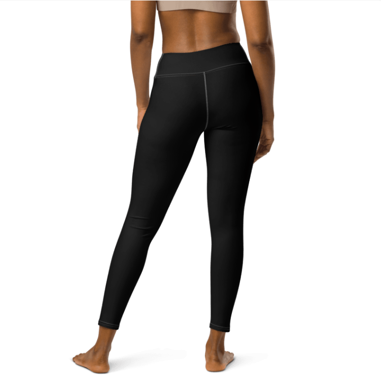 TM TechWorks Black Leggings Back