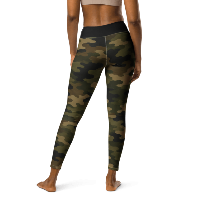 TM TechWorks Comoflage Leggings Back