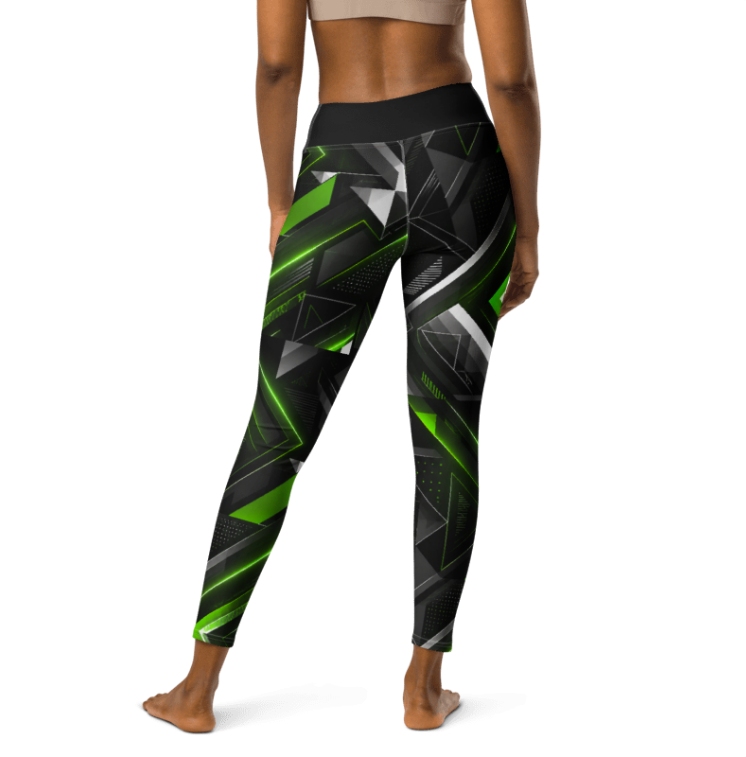 TM TechWorks Gometric Leggings Back