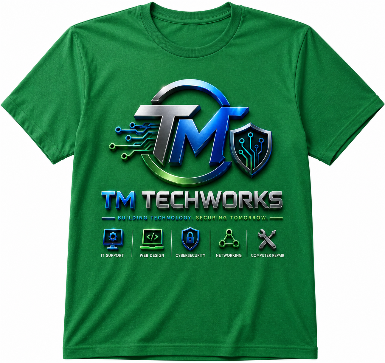 Green T-Shirt Front