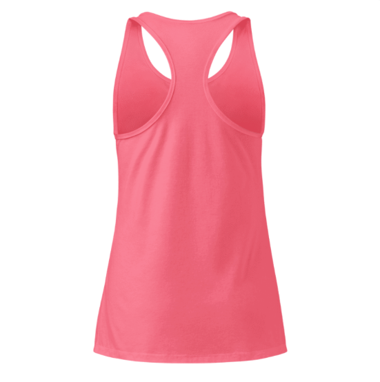 Hot Pink Tank Top Back