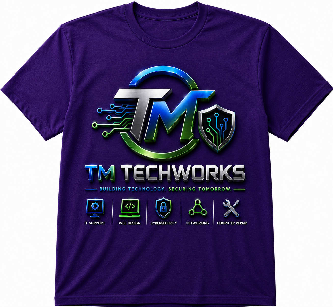 Purple T-Shirt Front