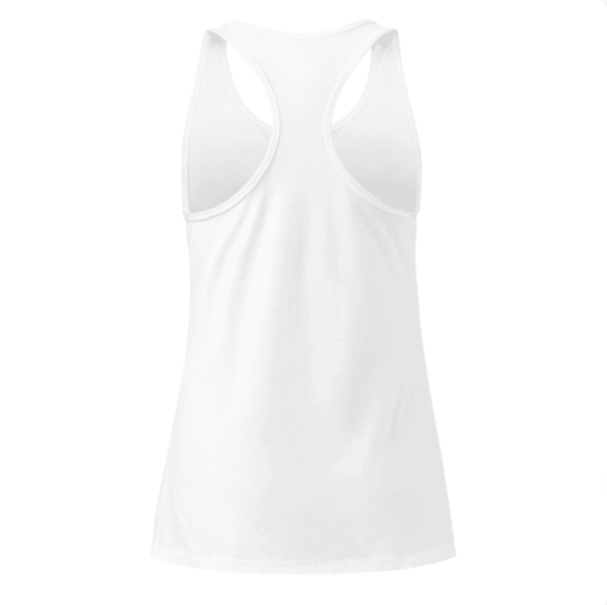 White Tank Top Back