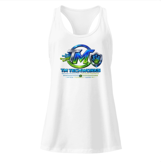 White Tank Top Front